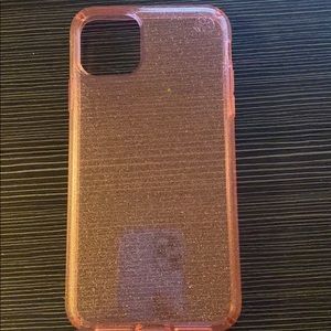 Pink Presidio Glitter Speck iPhone 11 Pro Max Case